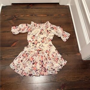 Flower printed Misa Dress
